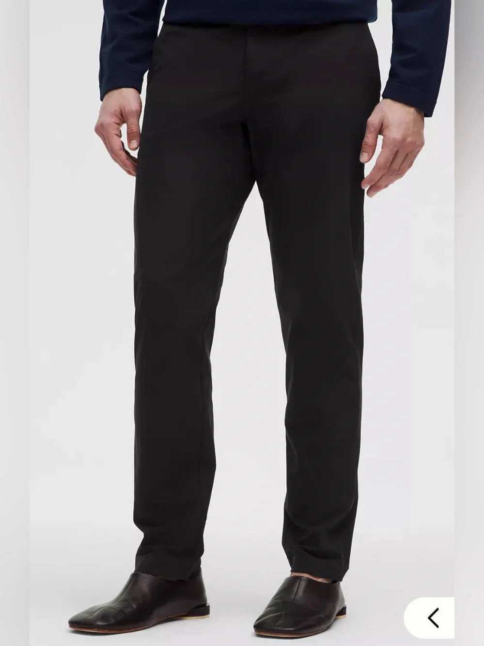 Lululemon ABC Classic-Fit Trousers Warpstreme Black 38x30 EUC Men’s